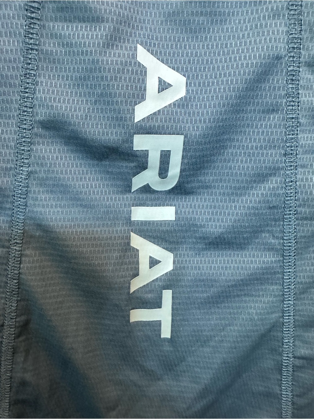 Ariat Hailey 1/4 Zip-Front Sleeveless Performance Women’s Top in Blue Size M - Picture 6 of 12